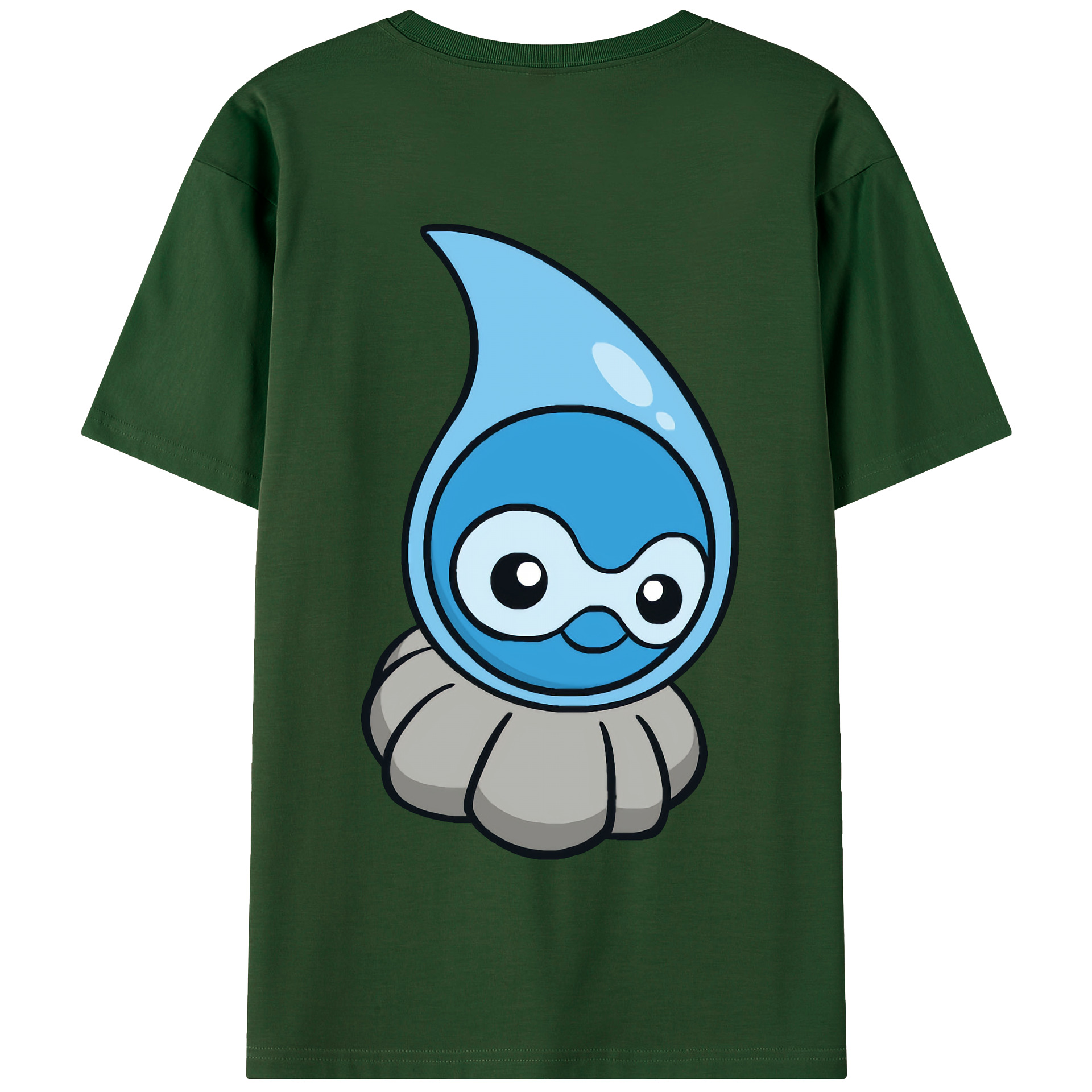 （画像用） ポケットモンスター Pokémon 綿100％半袖Tシャツ（背面プリント）